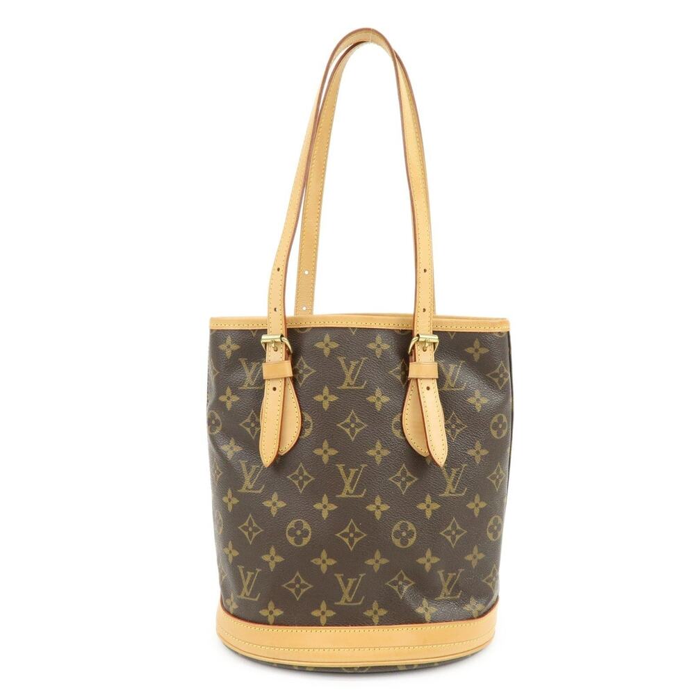 Louis Vuitton Monogram Bucket PM Brown